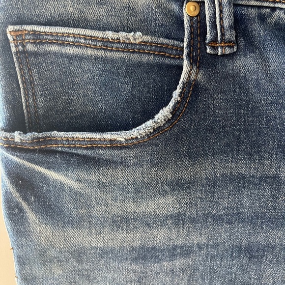 KUT FROM THE KLOTH CHARLIZE HIGH RISE FAB AB CIGARETTE JEANS SZ 4 EUC - Picture 7 of 13